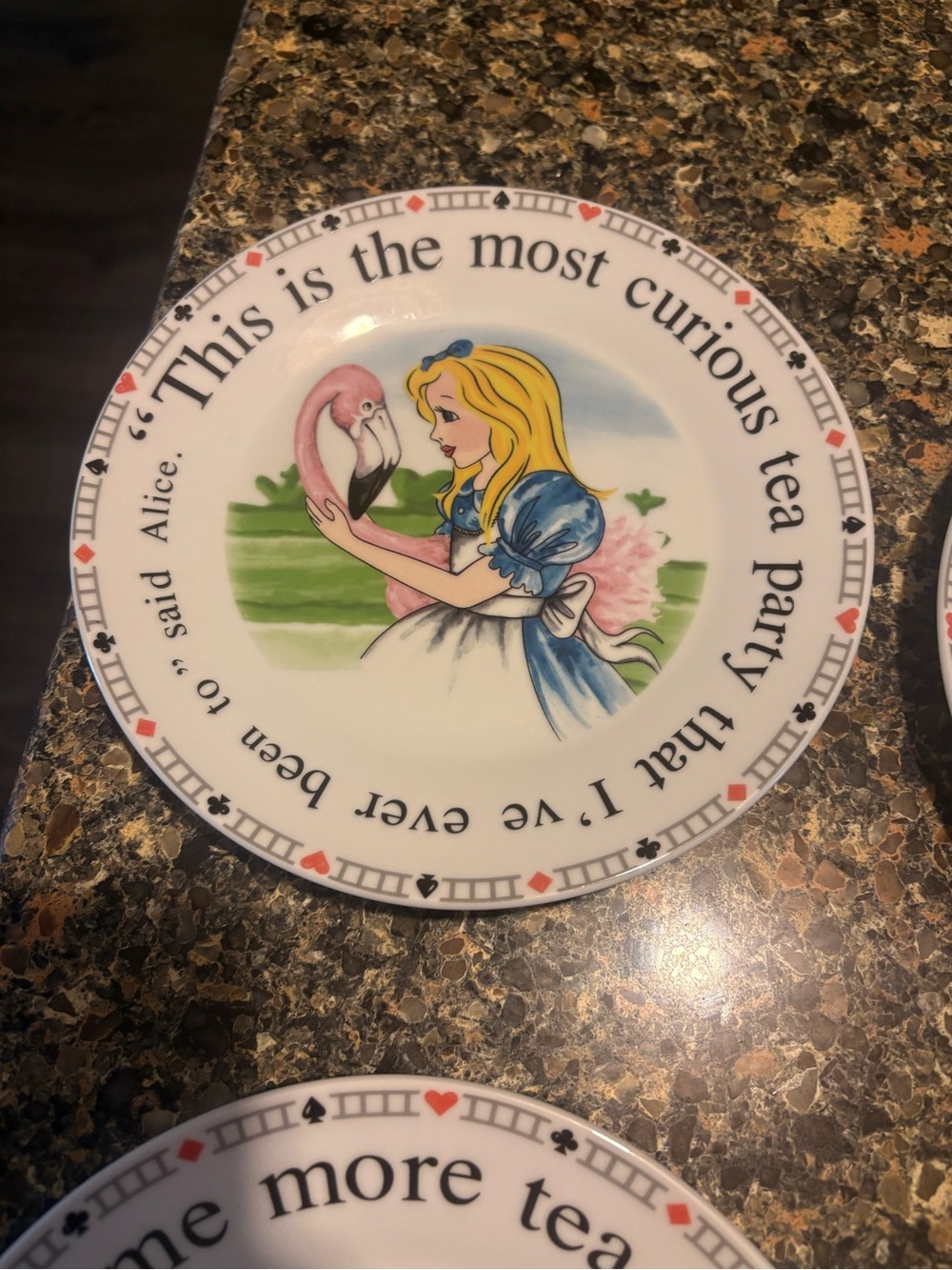 (8) Alice in Wonderland collectors plates Paul Cardew